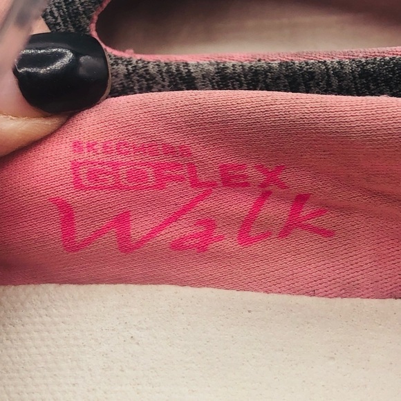 Sketchers Go‎ flex walk, gray sneakers size 8.5 - Picture 4 of 8